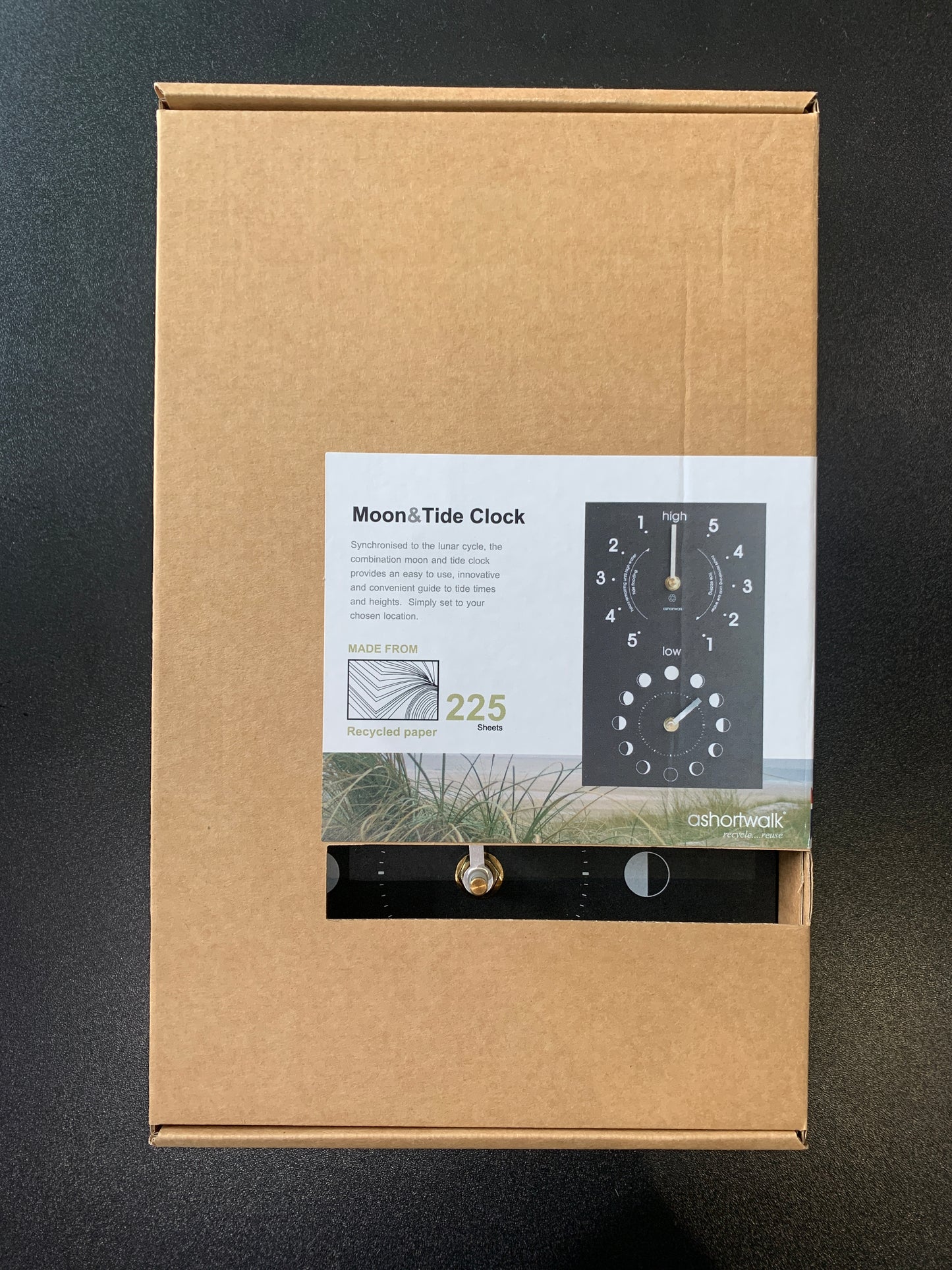 Tide & Moon Phase Clock