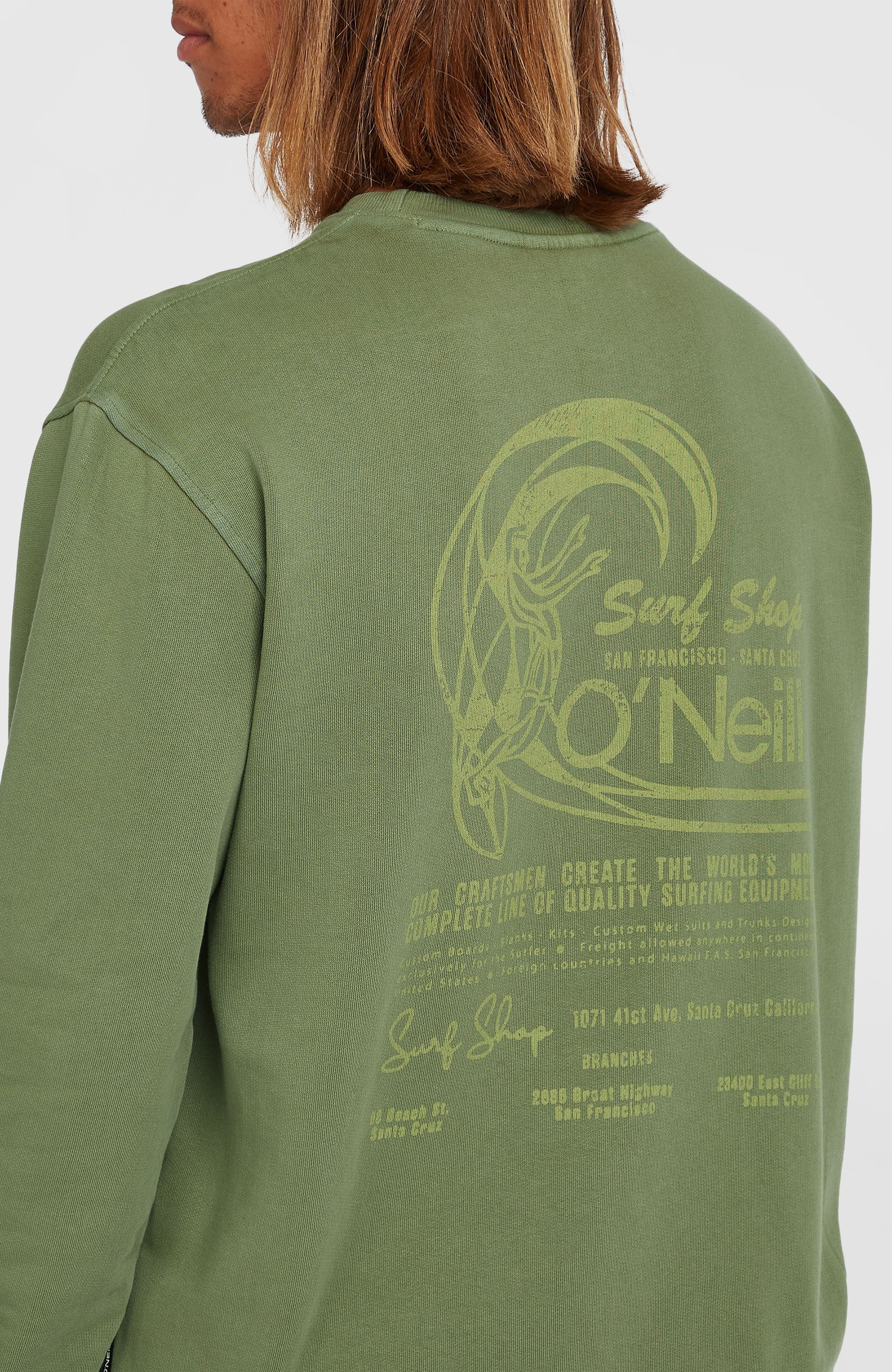 O’Neill Herren Crew Sweatshirt – Klassischer Pullover Für Outdoor & Freizeit