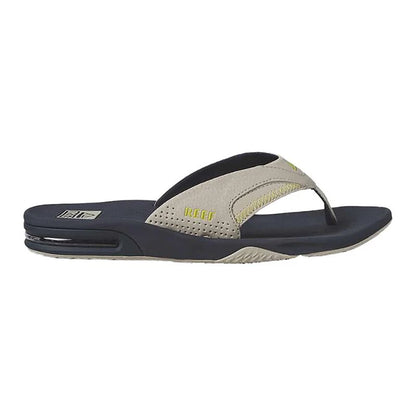 Reef Mens Fanning Flip Flop - Navy/Oak/Lime