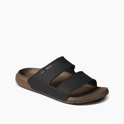 Reef Mens Oasis Double Up Sandal - Fossil/Black