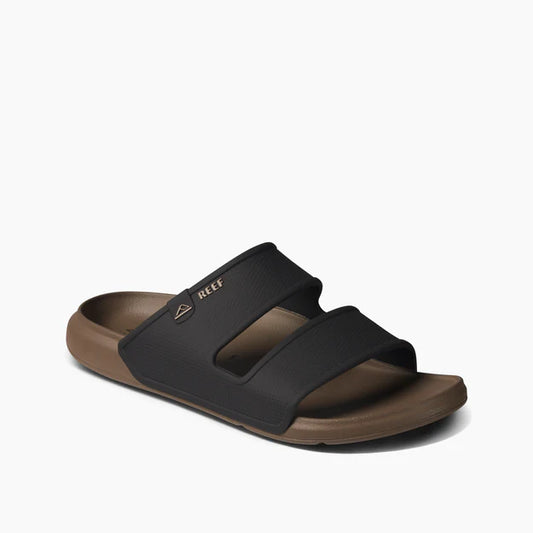 Reef Mens Oasis Double Up Sandal - Fossil/Black