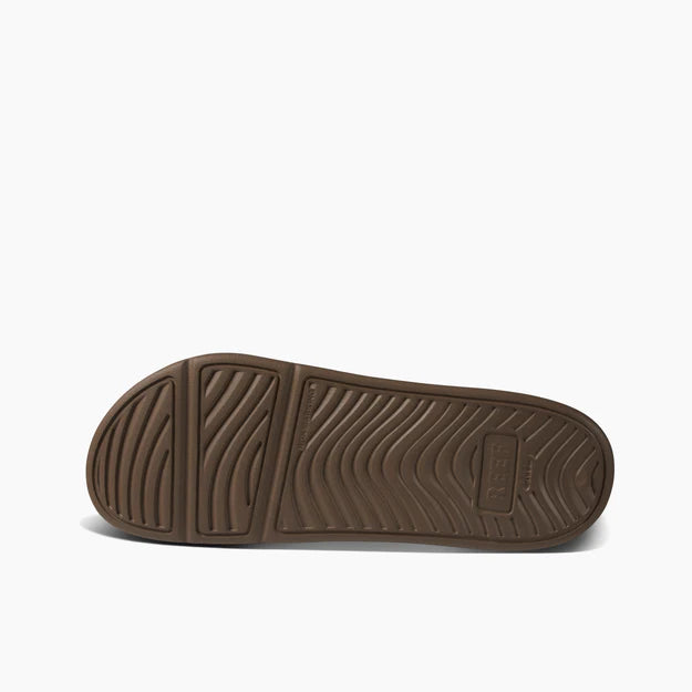 Reef Mens Oasis Double Up Sandal - Fossil/Black