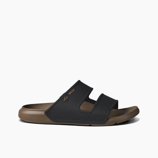 Reef Mens Oasis Double Up Sandal - Fossil/Black
